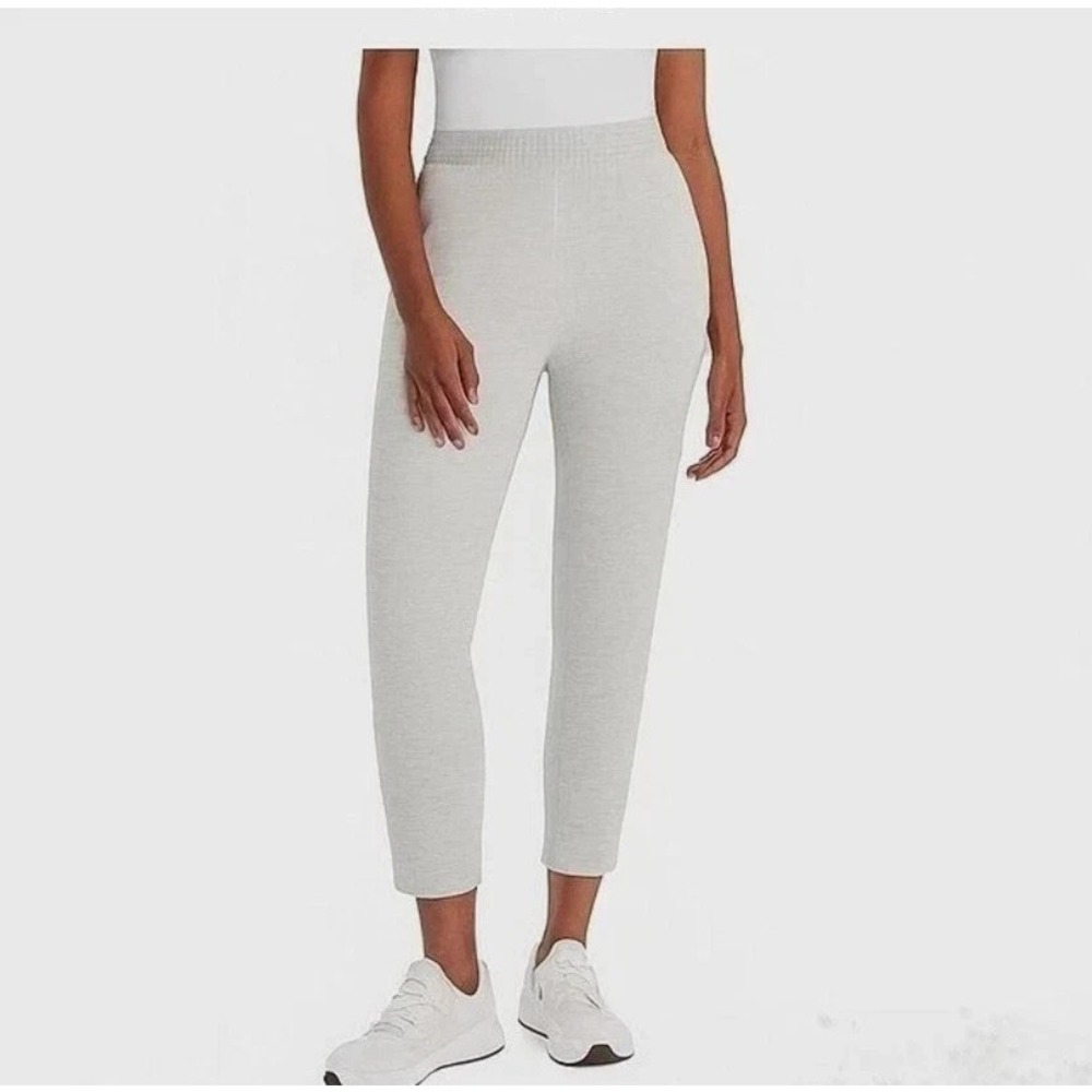 Danskin Women's Luxe Retro Jogger Pants, Grey, Size: XL